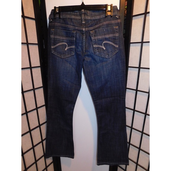 Maurice's Dark Wash Womens Size 0 Regular Bootcut Jeans - Picture 2 of 3